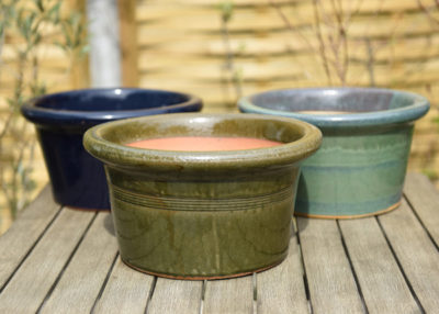 Glazed Pan Pot navy Glazed Pan Pot navy